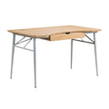 **Technische titel in het Nederlands: Eenvoudig en modern bureau met opberglade**